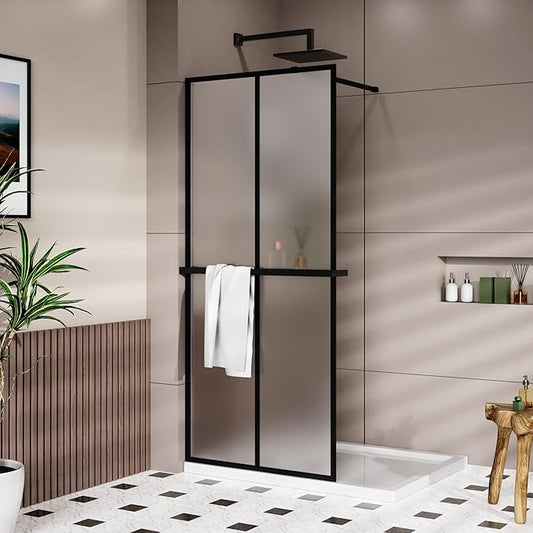 Goodyo 34“ x 72" Shower Door Tempered Glass Shower Screen by Goodyo