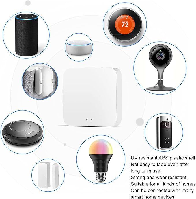 Mini Gateway, Gateway Smart Gateway Remote Control Micro USB Port Gateway Hub - Image 4