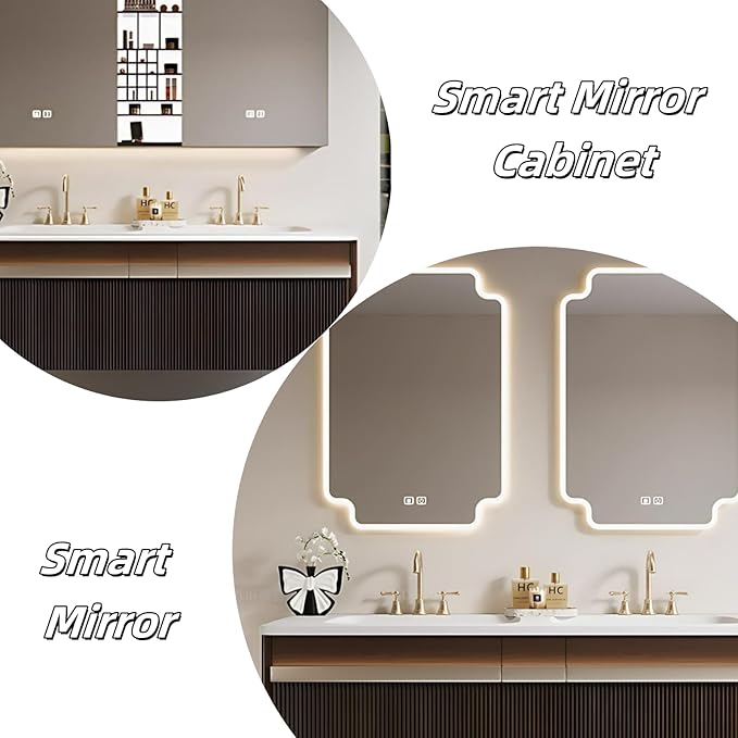 Bathroom Vanity with Double Sink - Image 3