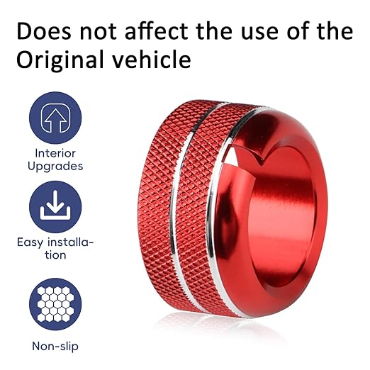 Auovo Rearview Mirrors Knob Ring Compatible - Image 5