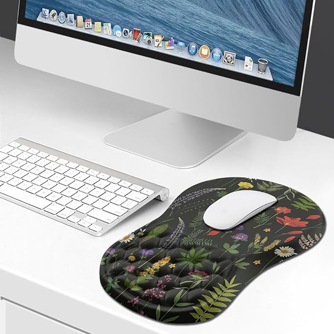 Hokafenle Ergonomic Mouse Pad Wrist Support, Wrist Rest Mousepad - Image 6