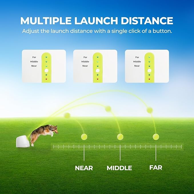 ALL FOR PAWS Automatic Ball Launcher for Dogs Interactive Puppy Pet Ball - Image 2