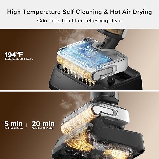 roborock F25 BX Wet Dry Vacuum Cleaner, Cordless Vacuum Mop All in One - Image 5