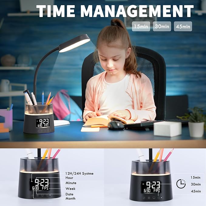Led Desk Lamp for Home Office, Touch Table Lamp - Image 4