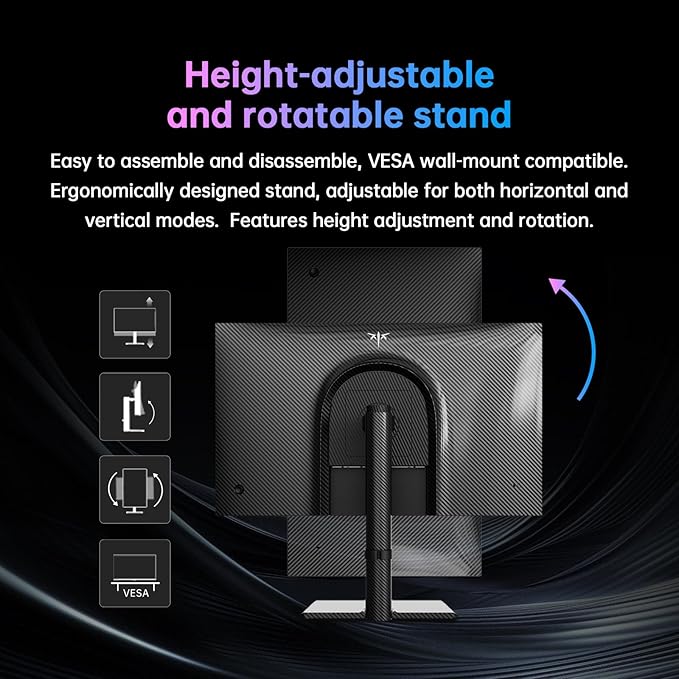 KTC 27 Inch 4K Gaming Monitor, UHD 3840x2160 160Hz Compute Monitor, Fast IPS - Image 5