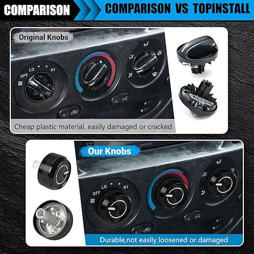Xomzema 3Pcs Upgraded Control Switch Knob - Image 3