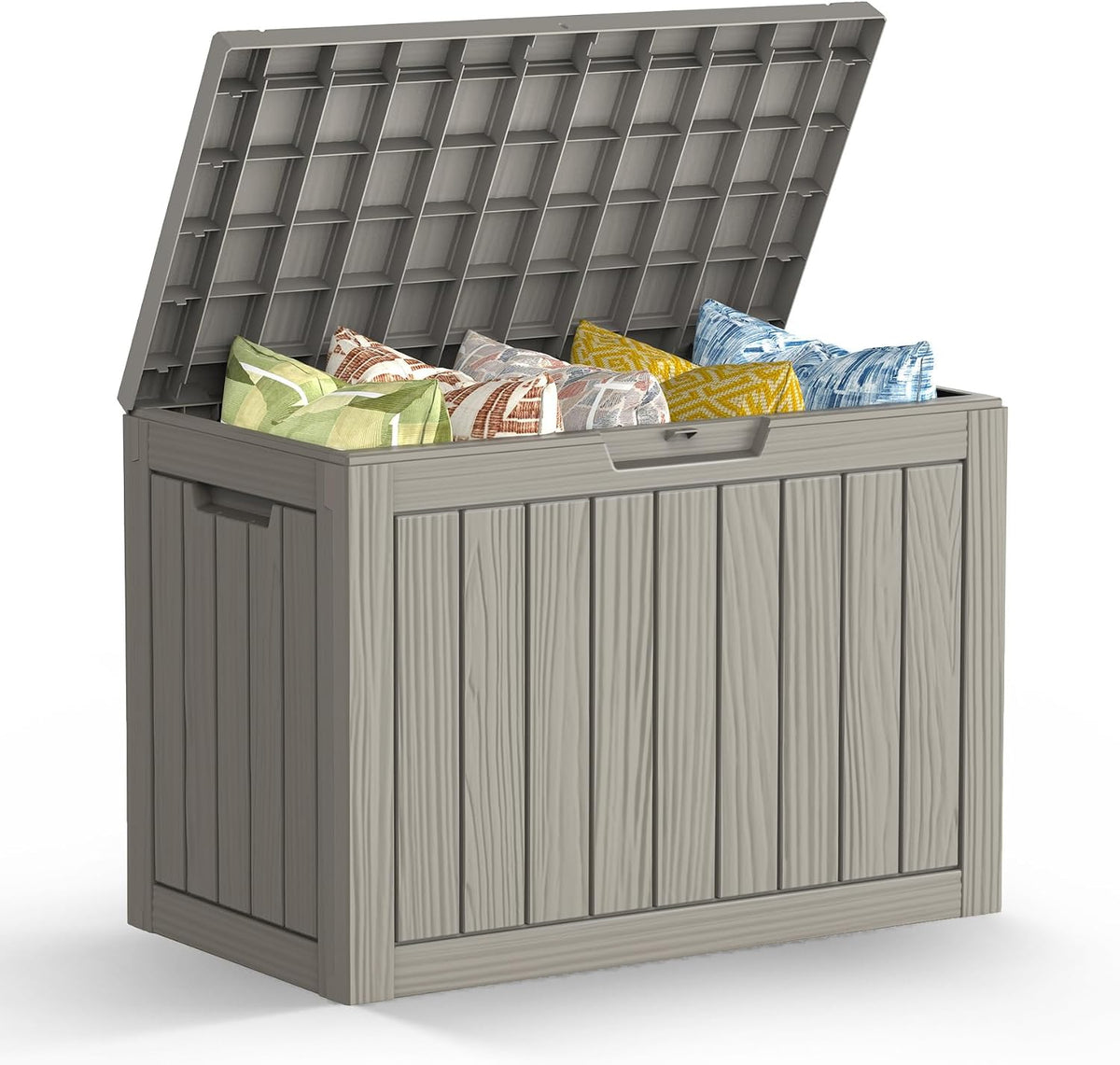 mars villa 45 gallon deck box, outdoor storage, main product view