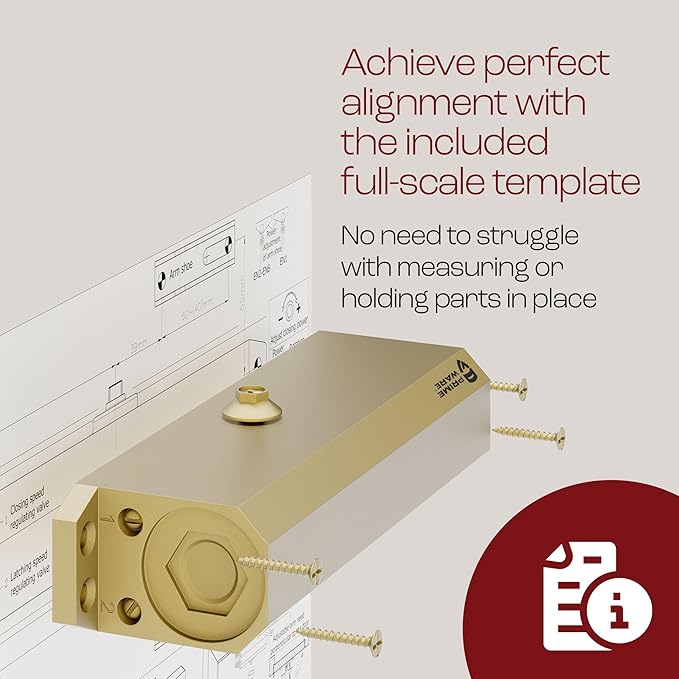 PrimeWare DC-600 Automatic Adjustable Door Closers - Image 6