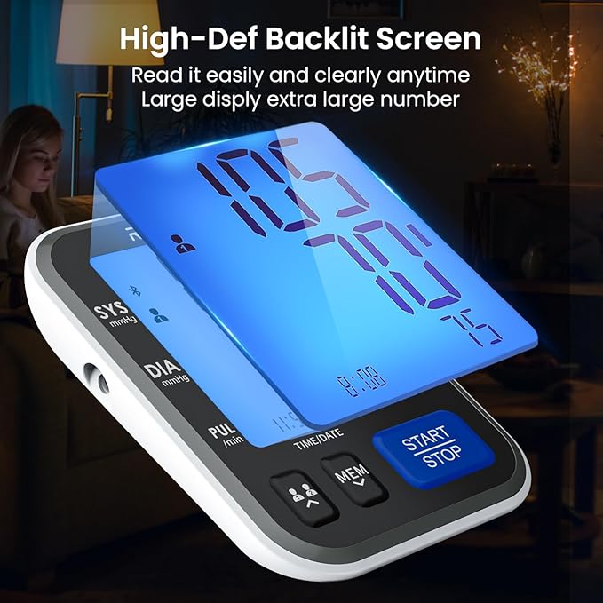 RENPHO Smart Blood Pressure Monitor - Image 6