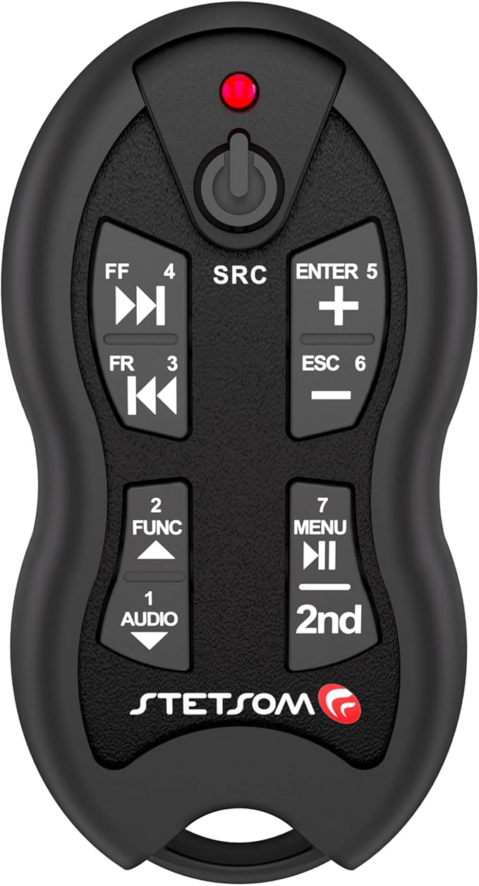 Stetsom SX2 - Universal Remote Control, Long Range, 16 Functions, Learning Mode by Stetsom