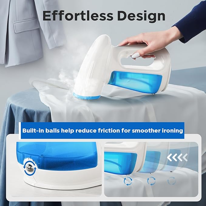 Bear Steamer for Clothes, 1300W Powerful Fast-Heating Handheld Garment and - Image 3