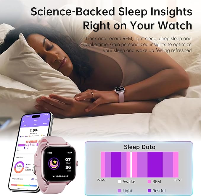 Fitness Tracker Answer/Make Calls, Smart Watch - Image 5