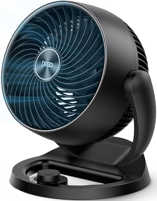 Dreo Fan for Bedroom, 12 Inches, 70ft Powerful Airflow, 28db Quiet Table Air by DREO