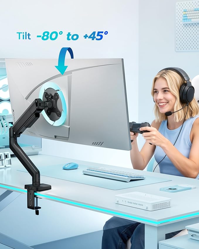 ARES WING Heavy Duty Single Monitor Arm - Image 8