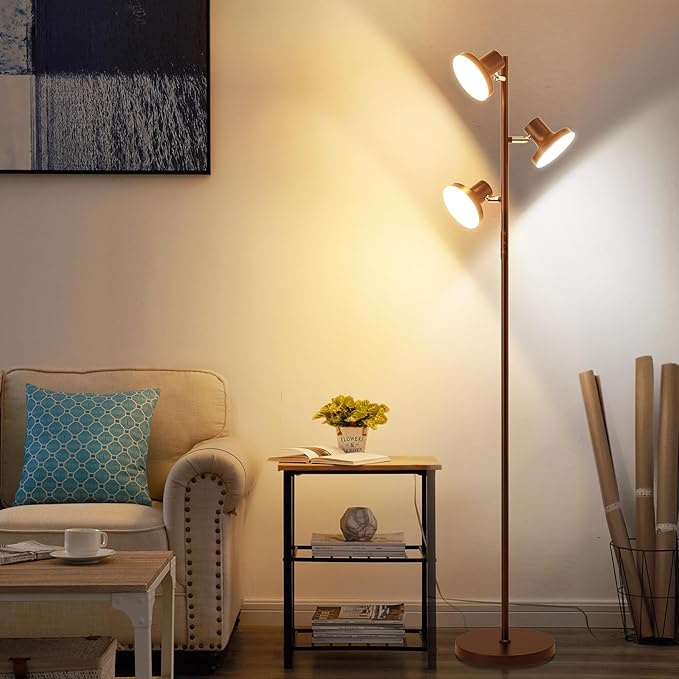 SIBRILLE 36W LED Tree Floor Lamp, Modern Dimmable Standing Lamp - Image 2