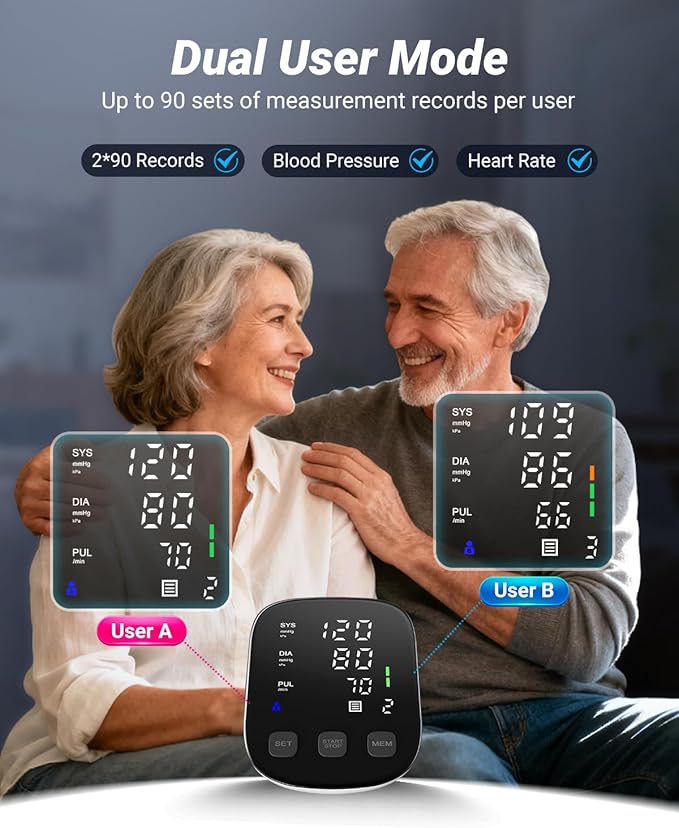 Blood Pressure Monitor Automatic Blood Pressure Machine - Image 6