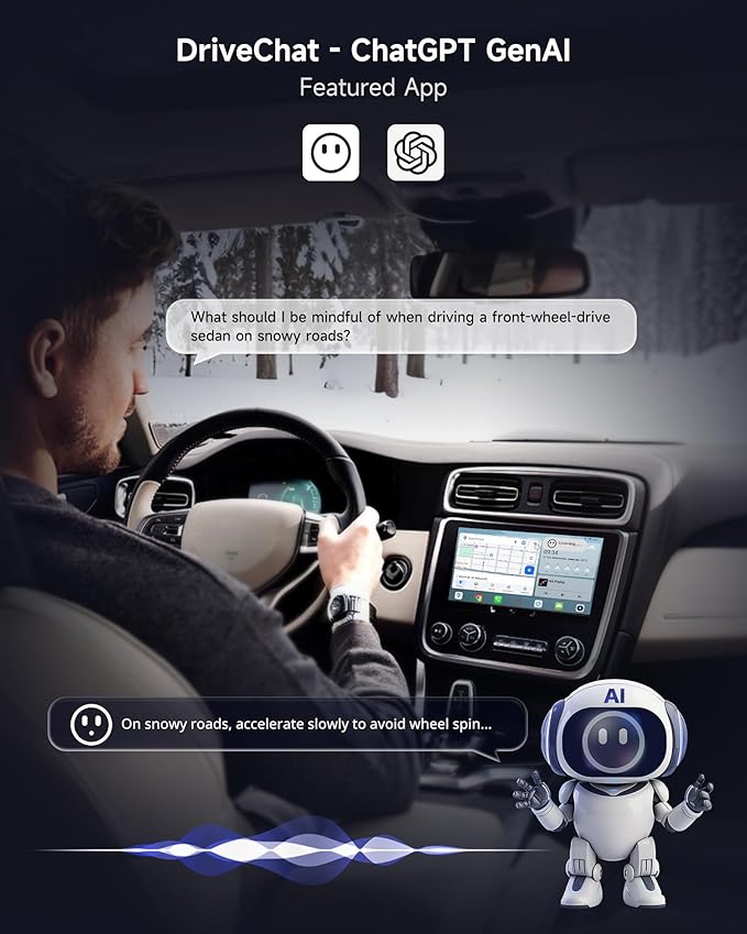 ATOTOMOVE Wireless CarPlay Magic AI Box, Upgraded CB6C Video Streaming Plug & - Image 3