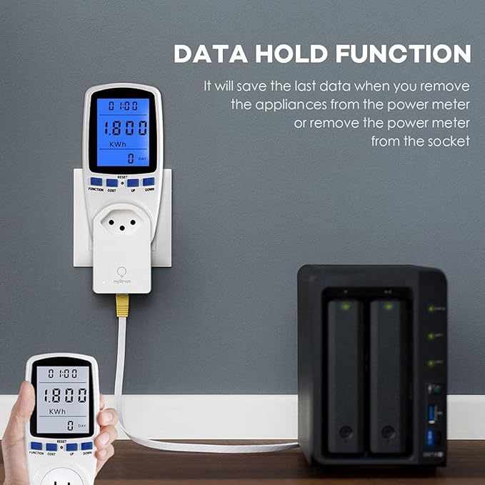 Klanata LCD Display Digital Power Meter, Voltage Monitoring - Image 9