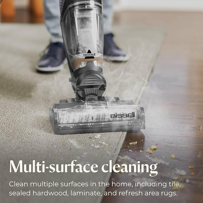 Bissell CrossWave HydroSteam Deluxe Wet Dry Vac, and Steam, Formula Included - Image 4