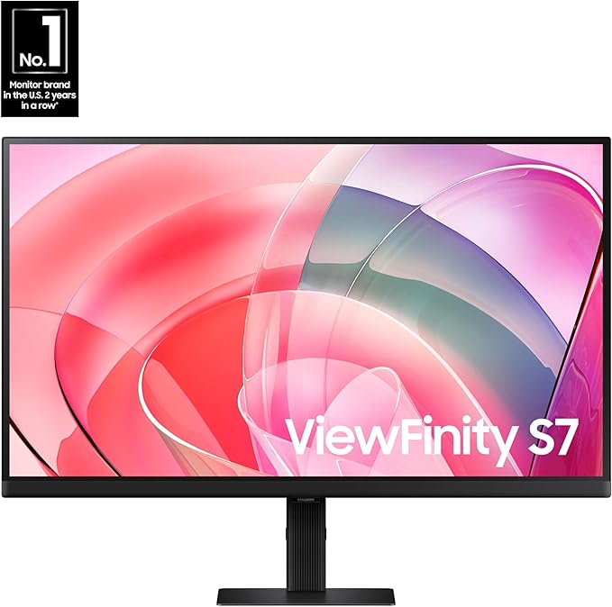 SAMSUNG 27-Inch ViewFinity S7 Series 4K UHD High Resolution Monitor - Image 2