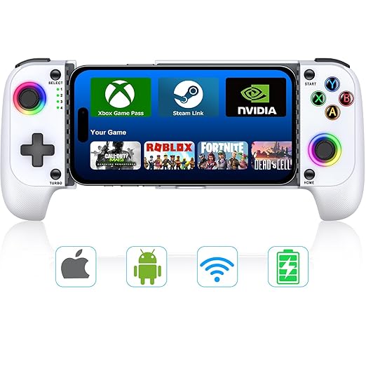 【Anti-Drift & Fast-Connect】Wireless Game Controller by Gamtoure