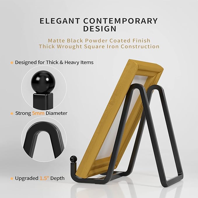 IPAME 4 Pack Plate Stands for Display - Image 2