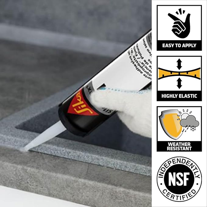 SIKA Sikaflex-221 Multi-Purpose Polyurethane Sealant/Adhesive, 10.1 fl oz - Image 2