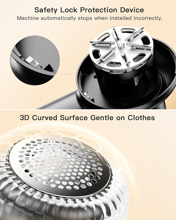 coldSky Rechargeable Fabric Shaver, Lint Shaver - Image 5