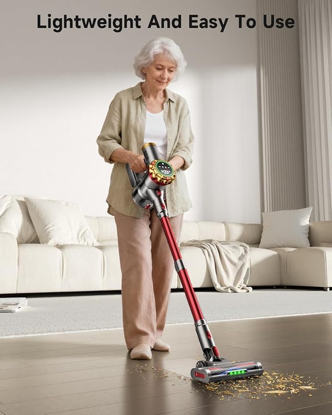 Aipoway Cordless Vacuum Cleaner 580W 50Kpa Vacuum Cleaners - Image 8