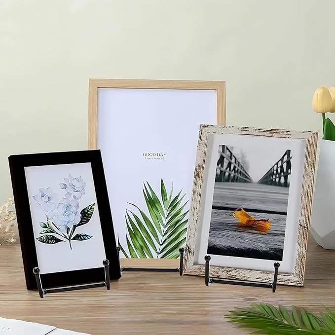 12 Pack 6"Plate Stands for Display, Metal Plate Holders Display Stands Can Be - Image 4