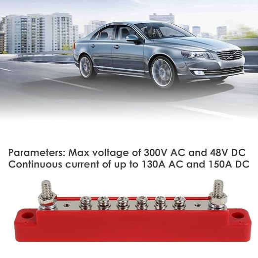 2Set 12V Bus Bar Stainless Steel Power Distribution Block Space Saving Marine - Image 3