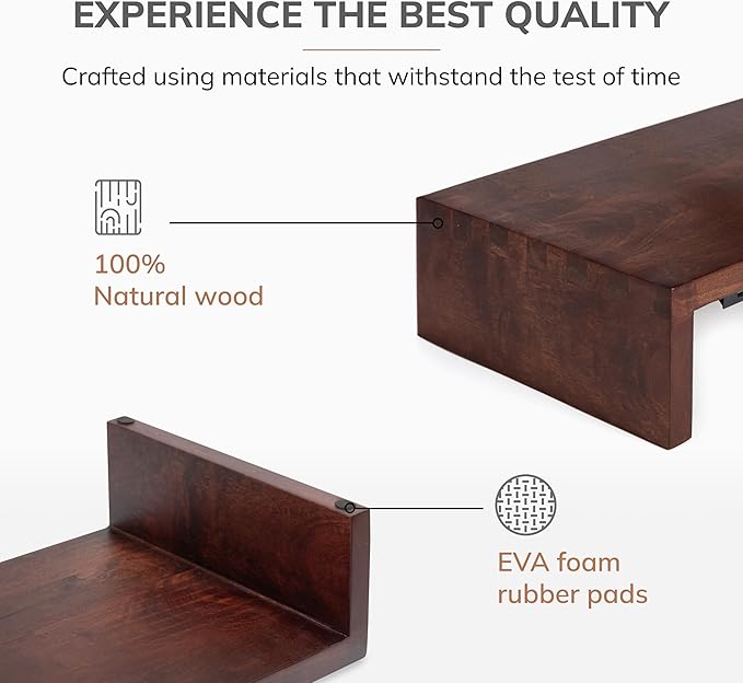 Anji Mountain Wooden Monitor Stand - Image 2