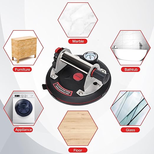 ZANSONG02 Heavy Duty Vacuum Suction Cup Lifter - Image 7