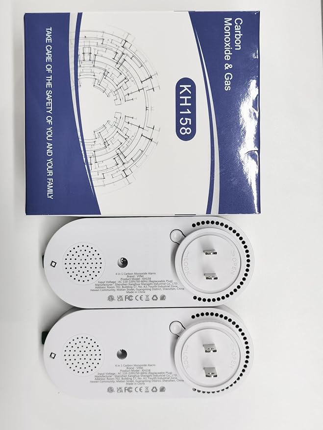 Carbon Monoxide Detectors and Natural Gas Detector, 4-in-1 Carbon Monoxide - Image 7