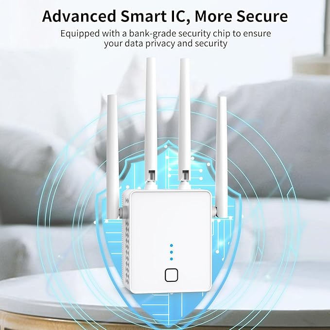 WiFi Extender, 2024 Fastest WiFi Booster 1200Mbps Dual Band WiFi Extenders - Image 5