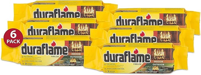 Duraflame 4.5 Pound 3 Hour Long Burn Time Indoor Outdoor Quick Light Fire Log - Image 8