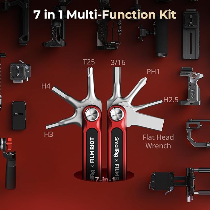 SmallRig x FILM RIOT 7-in-1 Folding Tool Set - Image 5