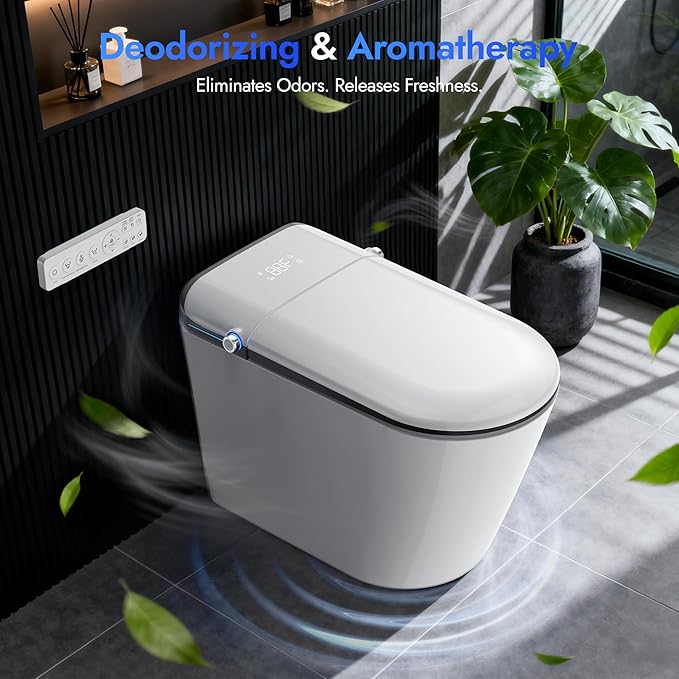 WANSID Elongated Smart Toilet - Image 7