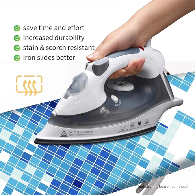 Bumkimue Ironing Board Cover and Pad, Standard Size 15x54 Inches, Heavy Duty - Image 3