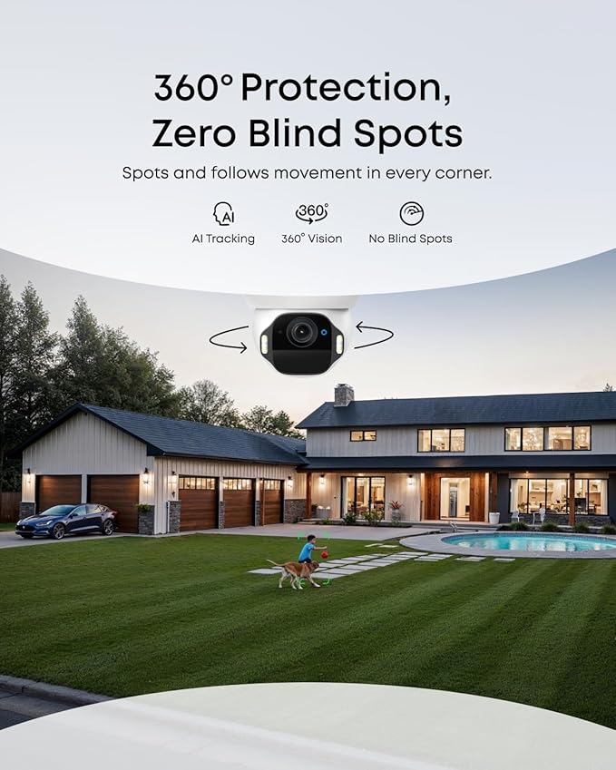 eufy Security SoloCam E42 2-Cam Kit, 4K Security Camera Wireless Outdoor - Image 3