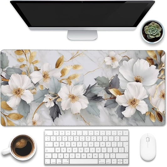 Eflxamz Desk Mat, Extended Big Computer Keyboard Mouse Pad by Eflxamz
