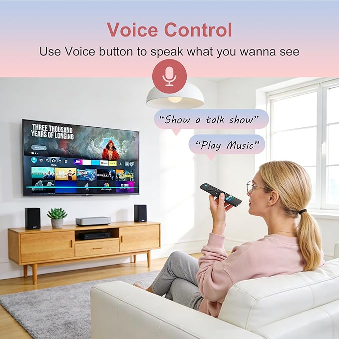 Replacement Remote for All FireSeries, Remote for TV Stick, TV Cube, Remote for - Image 3