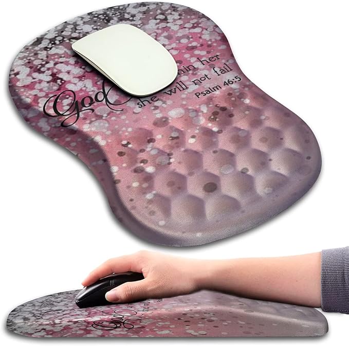 KUOSGM Mouse Pad Wrist Support, Ergonomic Mouse Pad by KUOSGM