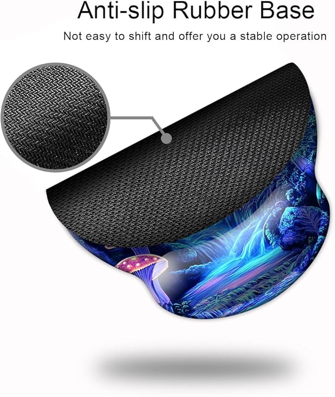 Ergonomic Mouse Pad with Wrist Support, Mouse Pad with Wrist Rest, Relieve - Image 5