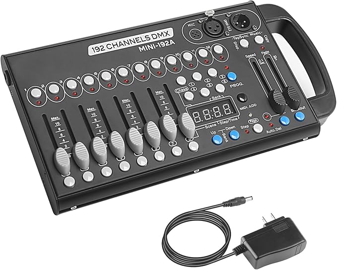 DMX Controller - 192 Channel DMX Light Controller by jindaaudio
