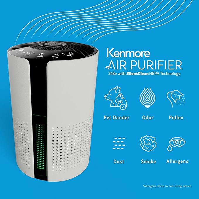 Kenmore PM1010 Air Purifiers for Bedroom Up to 348 Sq.Foot - Image 2