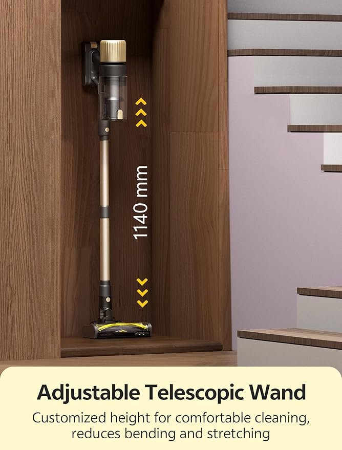 Ultenic Cordless Vacuum Cleaner, 600W 60KPA 65min Runtime, Stick Vacuum - Image 8