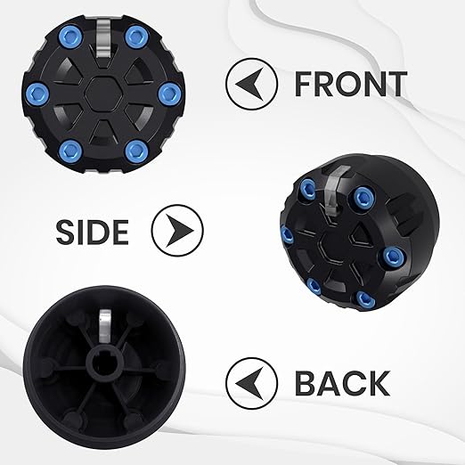 4 Pack - 2nd Gen Tacoma Accessories AC Knob Upgrade - 2005, 2015 Tacoma Climate - Image 5