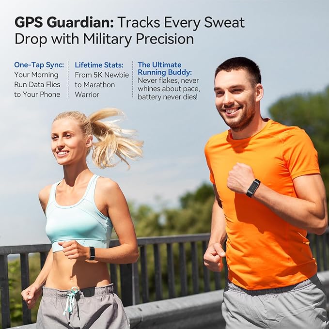 Smart Bracelet, Wearable Activity & Fitness Tracker Band, 24H Sleep Tracker - Image 2