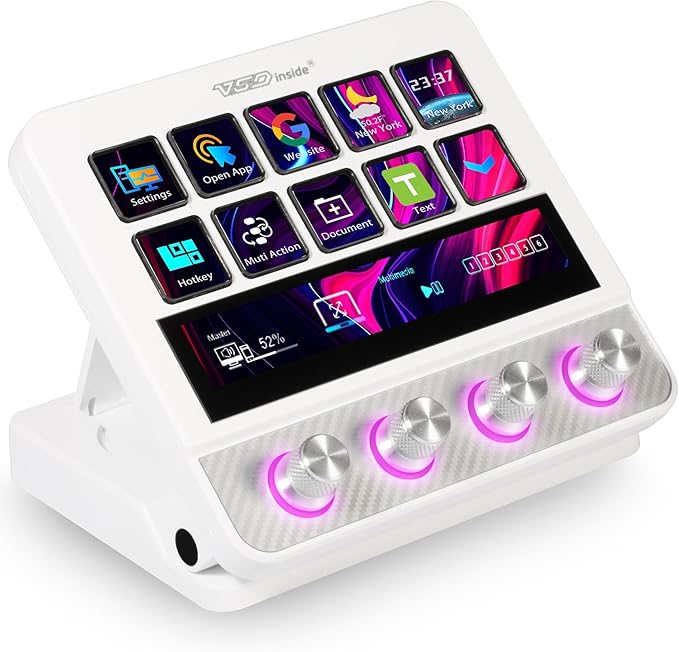 VSDINSIDE Macro Pad, Streaming Deck Stream Controller Soundboard Keypad by Unknown